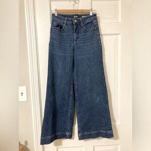 Maeve Anthropologie wide leg jeans 26p